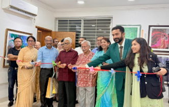 চিত্রশিল্পী ফরিদা ইয়াসমিনের একক প্রদর্শনী ‘কালার্স অব ন্যাচার’