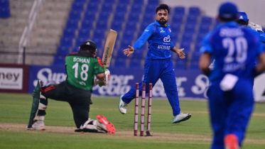 রশিদের স্পিনে সিরিজ হারলো বাংলাদেশ