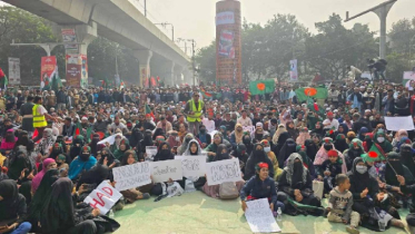 আবারও শাহবাগে ইনকিলাব মঞ্চের অবরোধ