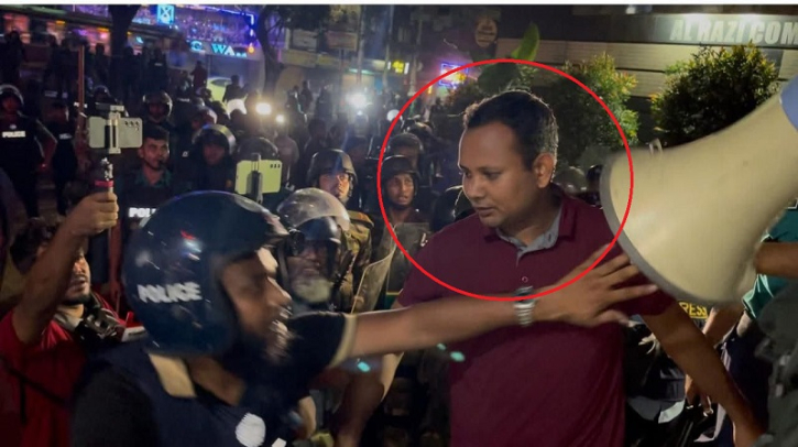 ‘কাকরাইল হামলাকারী ডিবির কেউ নয়’—ডিএমপির ডিবিপ্রধান