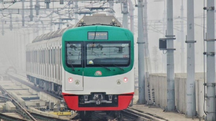 বিজয় দিবসে দুপুরে ৪০ মিনিট বন্ধ থাকবে মেট্রোরেল